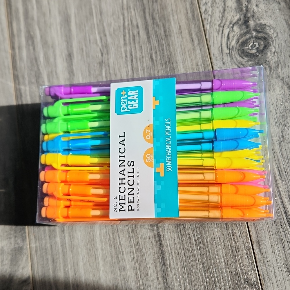 NWT 2022 Walmart Pen + Gear No. 2 Mechanical Pencils 50 count 0.7MM